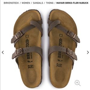 Birkenstock Mayari Sandals Brown Size 38